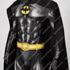 画像8: 高品質 実物撮影 Batman バットマン 1989 ブルース・ウェイン 風 全身タイツ ゼンタイ 子供 コスプレ衣装 コスチューム (8)