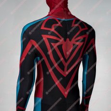 画像8: 高品質 実物撮影 スパイダーマン アンリミテッド スパイダーマン:アクロス・ザ・スパイダーバース 2023 風 全身タイツ ゼンタイ 子供 コスプレ衣装 コスチューム (8)