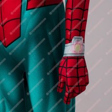 画像8: 高品質 実物撮影 スパイダーマン スパイダーマン:アクロス・ザ・スパイダーバース 2023 風 全身タイツ ゼンタイ 子供 コスプレ衣装 コスチューム (8)
