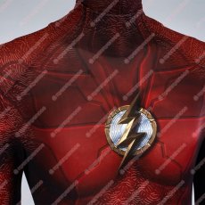 画像6: 高品質 実物撮影 2023映画 THE FLASH ザ・フラッシュ  バリー・アレン スーツ 風 全身タイツ ゼンタイ 子供 コスプレ衣装 コスチューム (6)