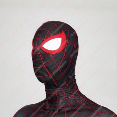 画像5: 高品質 実物撮影 マイルズ・モラレス Miles スパイダーマン2 Spider-Man 2  風 全身タイツ ゼンタイ 子供 コスプレ衣装 コスチューム (5)