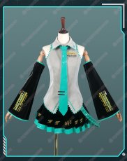 画像1: 高品質 実物撮影  初音ミク MIKU  風  コスプレ衣装 コスチューム (1)