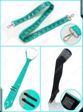 画像6: 高品質 実物撮影  初音ミク MIKU  風  コスプレ衣装 コスチューム (6)