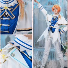 画像1: 高品質 実物撮影 天馬司 スクランブル・フラワーガチャ　ステージ裏での激励　ピュアフラワー・タキシード プロセカ プロジェクトセカイ カラフルステージ！ feat.初音ミク 風 コスチューム コスプレ衣装  オーダーメイド (1)