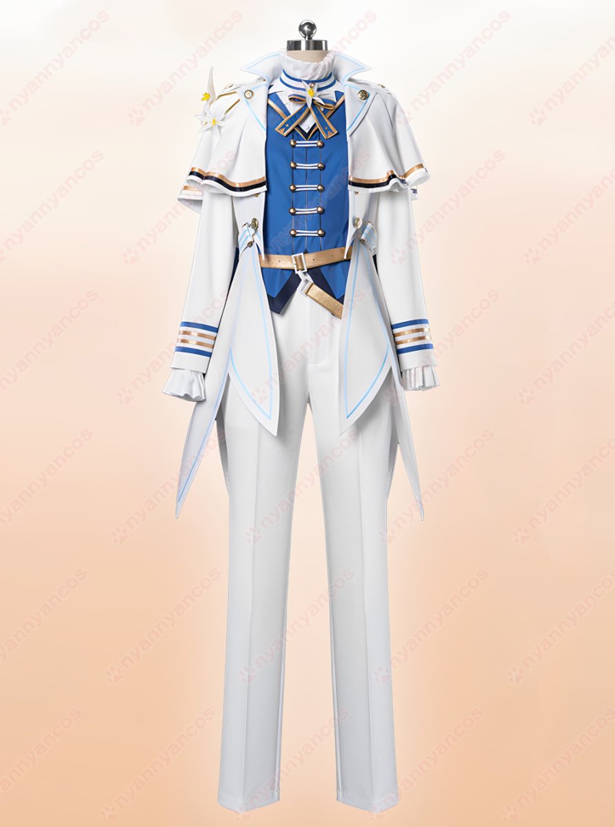 画像3: 高品質 実物撮影 天馬司 スクランブル・フラワーガチャ　ステージ裏での激励　ピュアフラワー・タキシード プロセカ プロジェクトセカイ カラフルステージ！ feat.初音ミク 風 コスチューム コスプレ衣装  オーダーメイド (3)