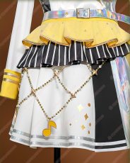 画像12: 高品質 実物撮影 鏡音リン プロセカ プロジェクトセカイ カラフルステージ！ feat.初音ミク 5th Anniversary 5周年 感謝祭 風 コスチューム コスプレ衣装  オーダーメイド (12)