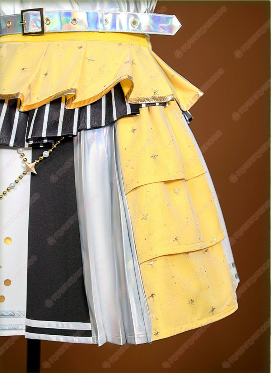 画像13: 高品質 実物撮影 鏡音リン プロセカ プロジェクトセカイ カラフルステージ！ feat.初音ミク 5th Anniversary 5周年 感謝祭 風 コスチューム コスプレ衣装  オーダーメイド (13)