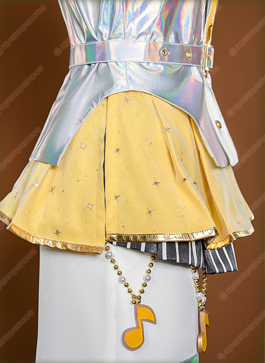 画像8: 高品質 実物撮影 鏡音レン プロセカ プロジェクトセカイ カラフルステージ！ feat.初音ミク 5th Anniversary 5周年 感謝祭 風 コスチューム コスプレ衣装  オーダーメイド (8)