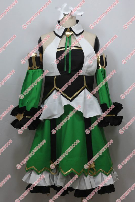 高品質 実物撮影 エルソード Elsword レナ Rena 風 コスプレ衣装 コスチューム オーダーメイド