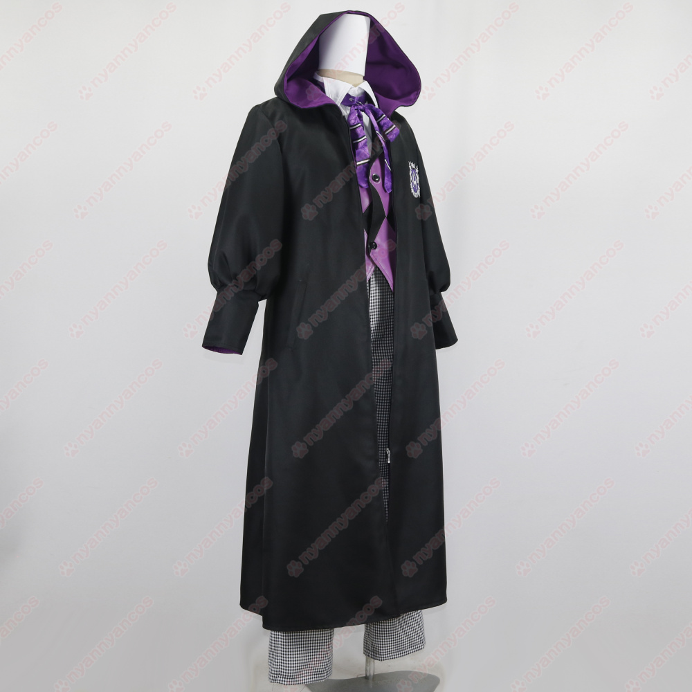 画像2: 高品質 実物撮影 グレゴリー・バイオレット 黒執事  風  コスプレ衣装 コスチューム オーダーメイド (2)