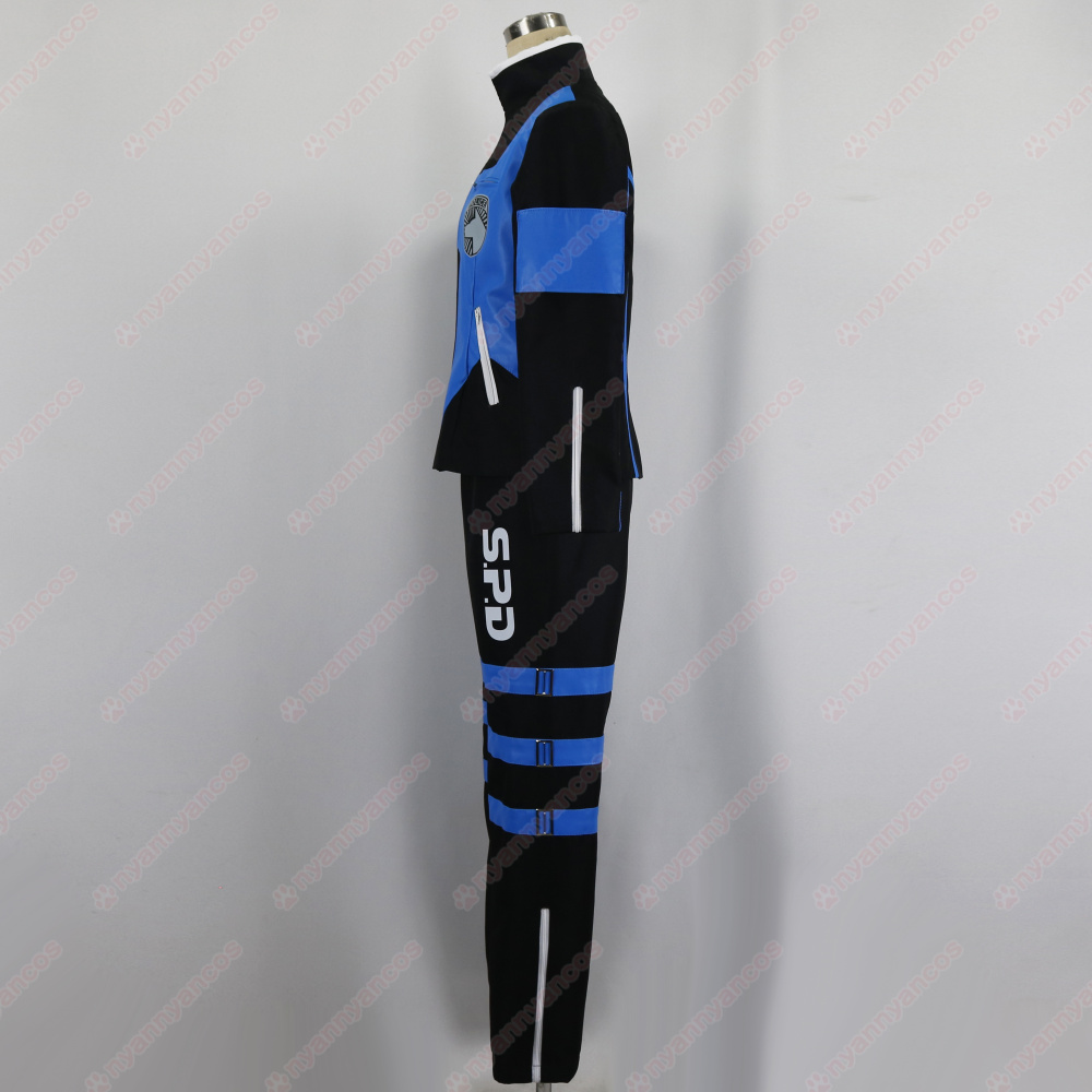 画像5: 高品質 実物撮影 戸増宝児 デカブルー  特捜戦隊デカレンジャー 風 コスプレ衣装 コスチューム オーダーメイド (5)