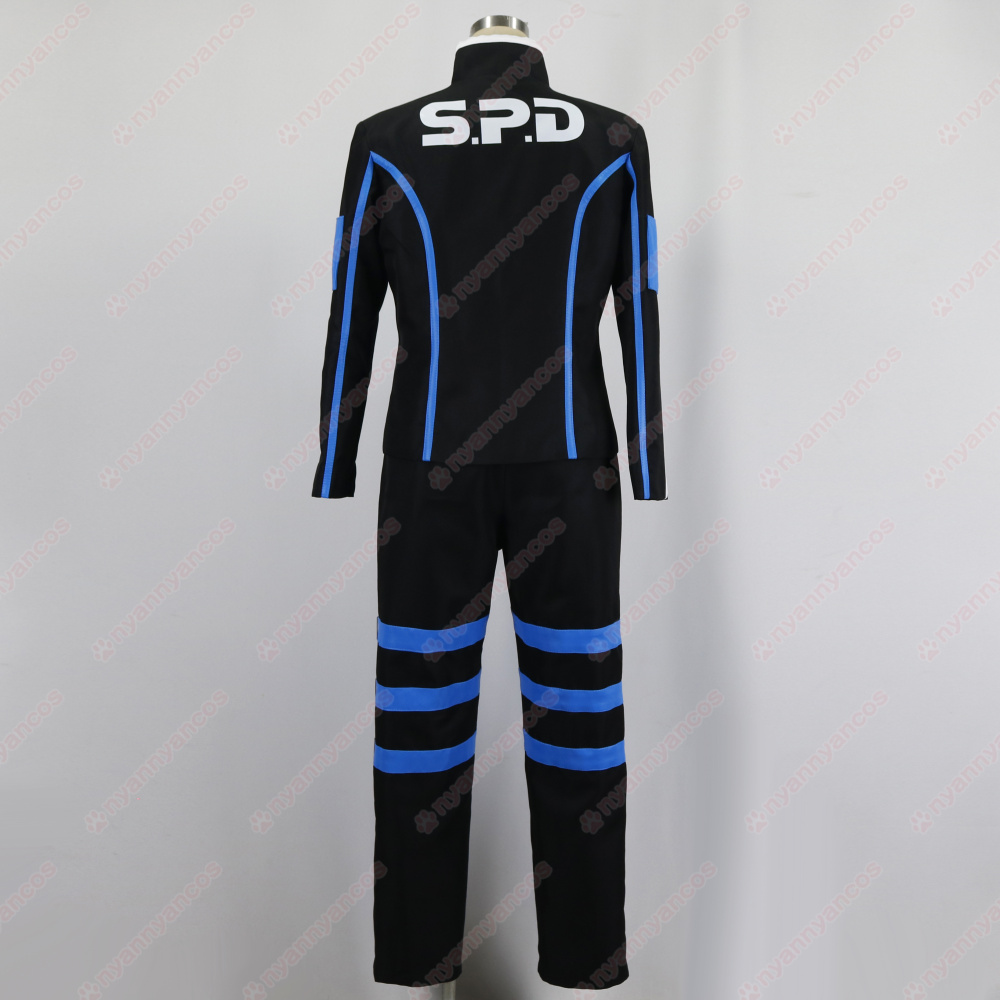 画像6: 高品質 実物撮影 戸増宝児 デカブルー  特捜戦隊デカレンジャー 風 コスプレ衣装 コスチューム オーダーメイド (6)