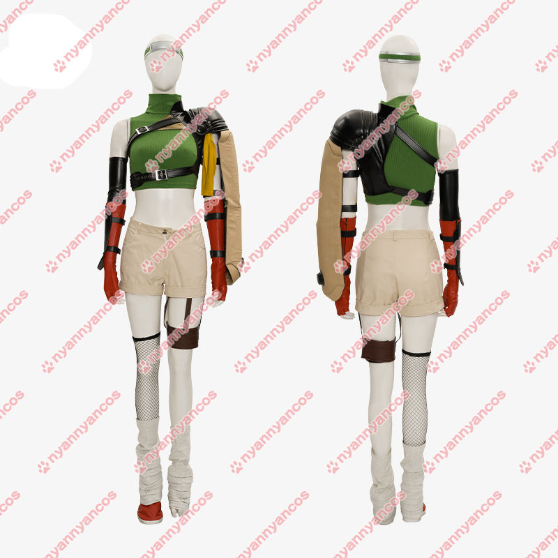 市場 FF7 ユフィ キサラギ 衣装 ウィッグ 靴 武器 コスプレ L ...