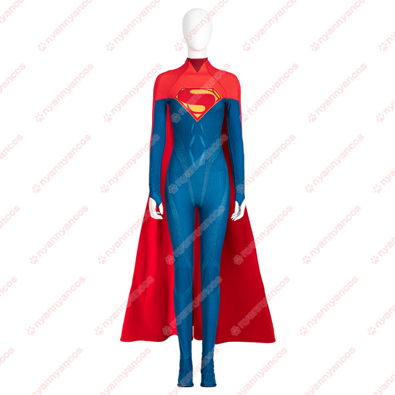 高品質 実物撮影 Supergirl スーパーガール 2023映画 THE FLASH ザ・フラッシュ 風 コスチューム コスプレ衣装 バラ売り可  オーダーメイド