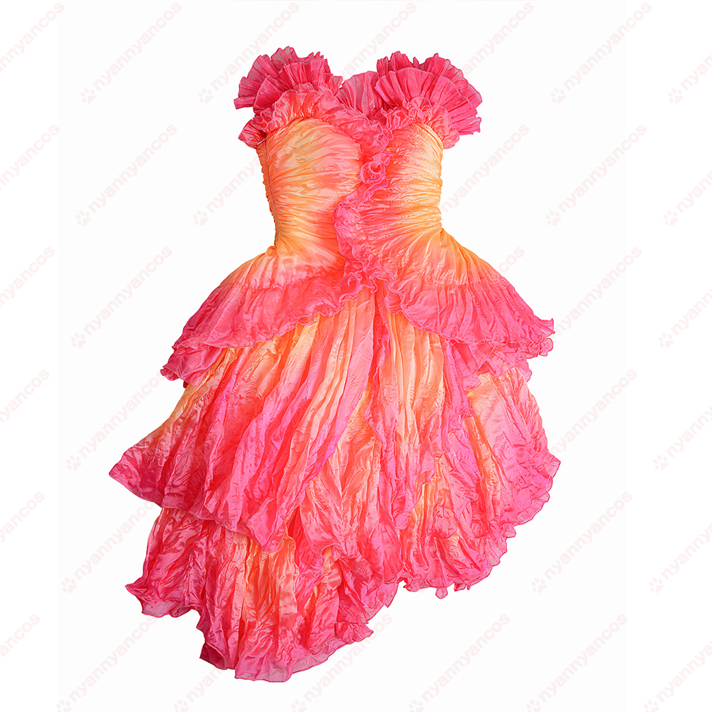 画像12: 高品質 実物撮影  グリンダ  Wicked ウィキッド ふたりの魔女  風 コスプレ衣装 コスチューム (12)