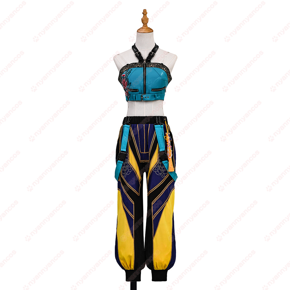 画像1: 高品質 実物撮影  ゾーイ Zoey  KPOPガールズ! デーモン・ハンターズ  風 コスプレ衣装 コスチューム オーダーメイド (1)