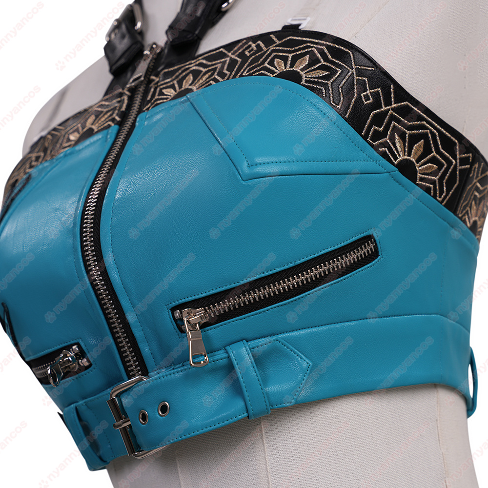 画像12: 高品質 実物撮影  ゾーイ Zoey  KPOPガールズ! デーモン・ハンターズ  風 コスプレ衣装 コスチューム オーダーメイド (12)