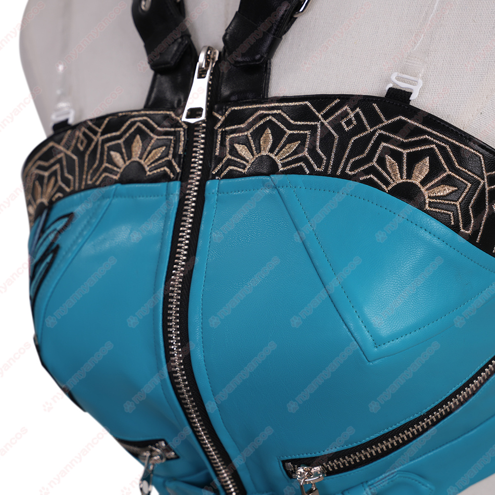 画像14: 高品質 実物撮影  ゾーイ Zoey  KPOPガールズ! デーモン・ハンターズ  風 コスプレ衣装 コスチューム オーダーメイド (14)