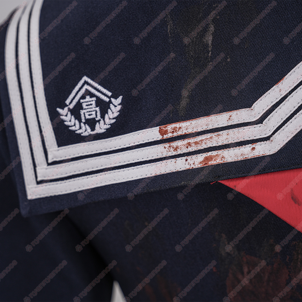 画像19: 高品質 実物撮影  深水雛子 サイレントヒルf   SILENT HILL f  風 コスプレ衣装 コスチューム オーダーメイド (19)