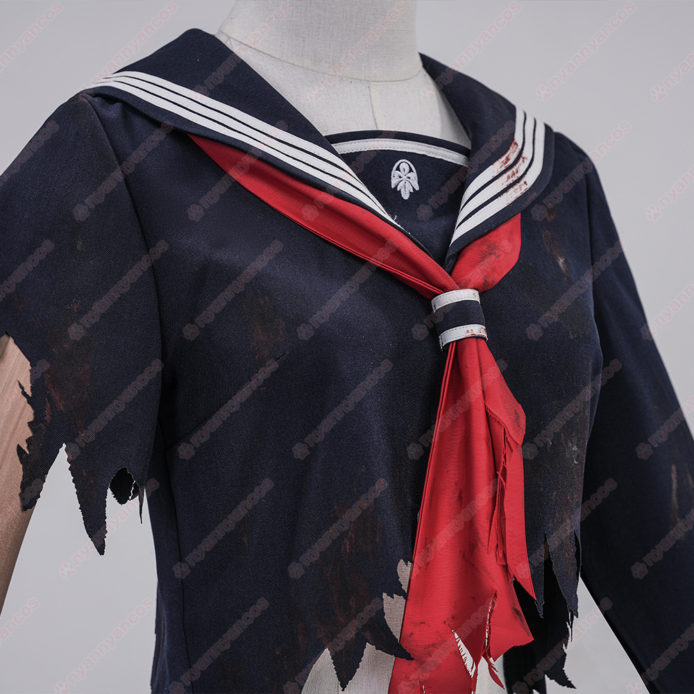 画像6: 高品質 実物撮影  深水雛子 サイレントヒルf   SILENT HILL f  風 コスプレ衣装 コスチューム オーダーメイド (6)