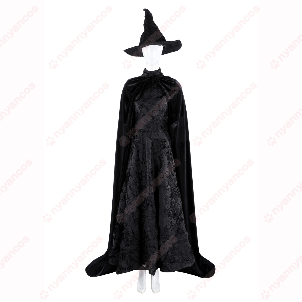 画像1: 高品質 実物撮影  エルファバ  Wicked ウィキッド ふたりの魔女 映画  風 コスプレ衣装 コスチューム オーダーメイド (1)