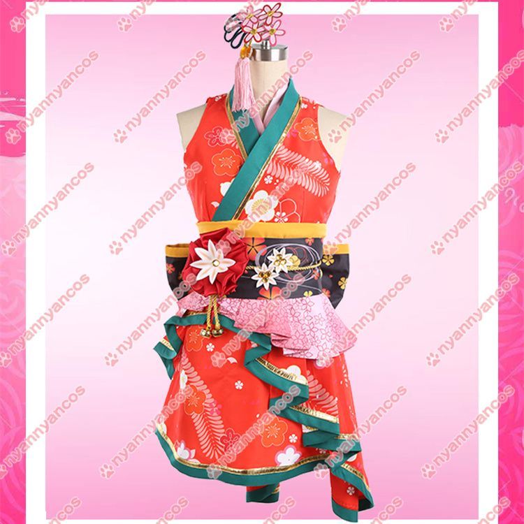 高品質 実物撮影 アイドルマスター シンデレラガールズ スターライトステージ デレステ 小早川紗枝 風 コスプレ衣装 コスチューム オーダーメイド
